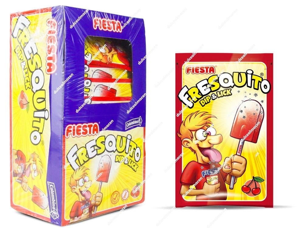 Caramelos Fiesta Fresquitos con Pica-Pica (Caja 40 uds)