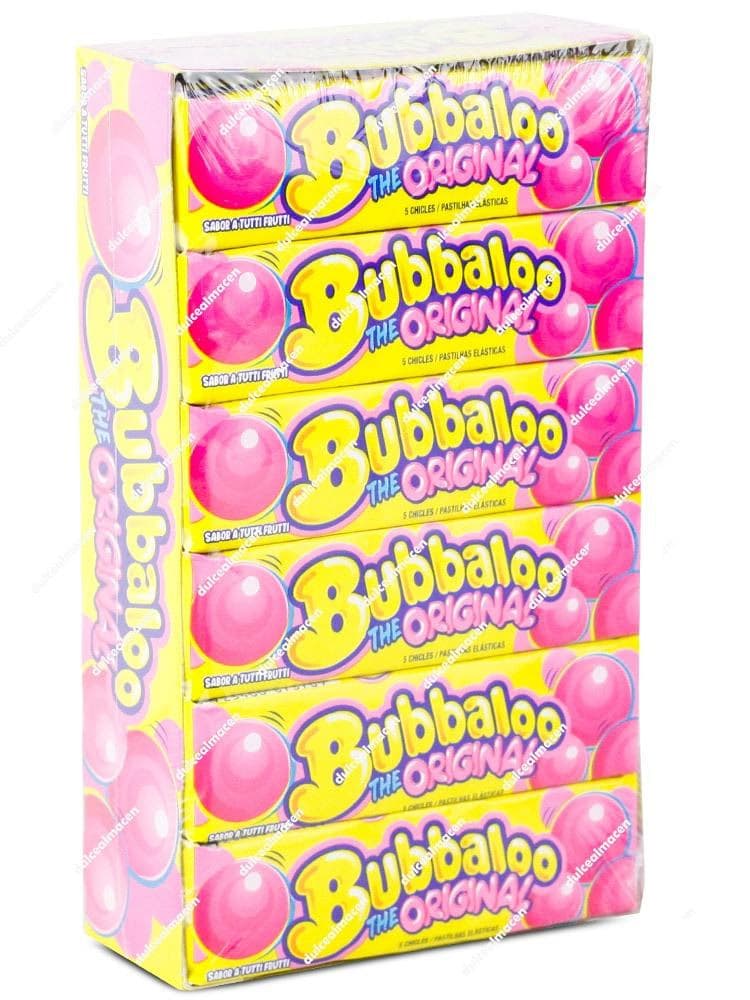 Bubbaloo Stick Tutti Frutti 18 uds - Chicle