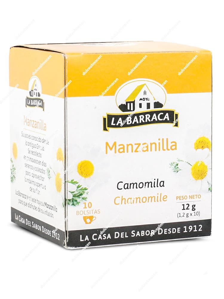 Barraca infusiones manzanilla 10 uds