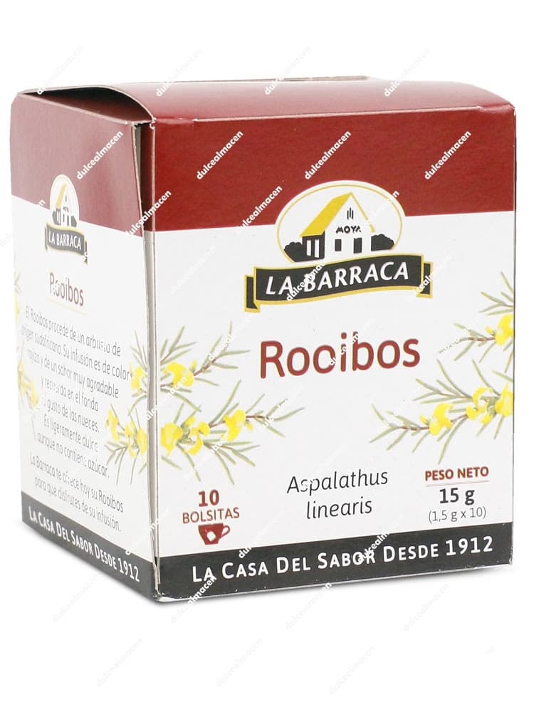 Barraca infusiones rooiboos 10 uds