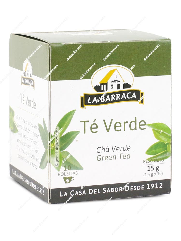 Barraca infusiones te verde 10 uds