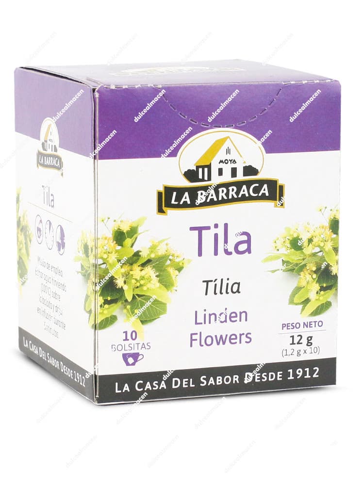 Barraca infusiones tila 10 uds