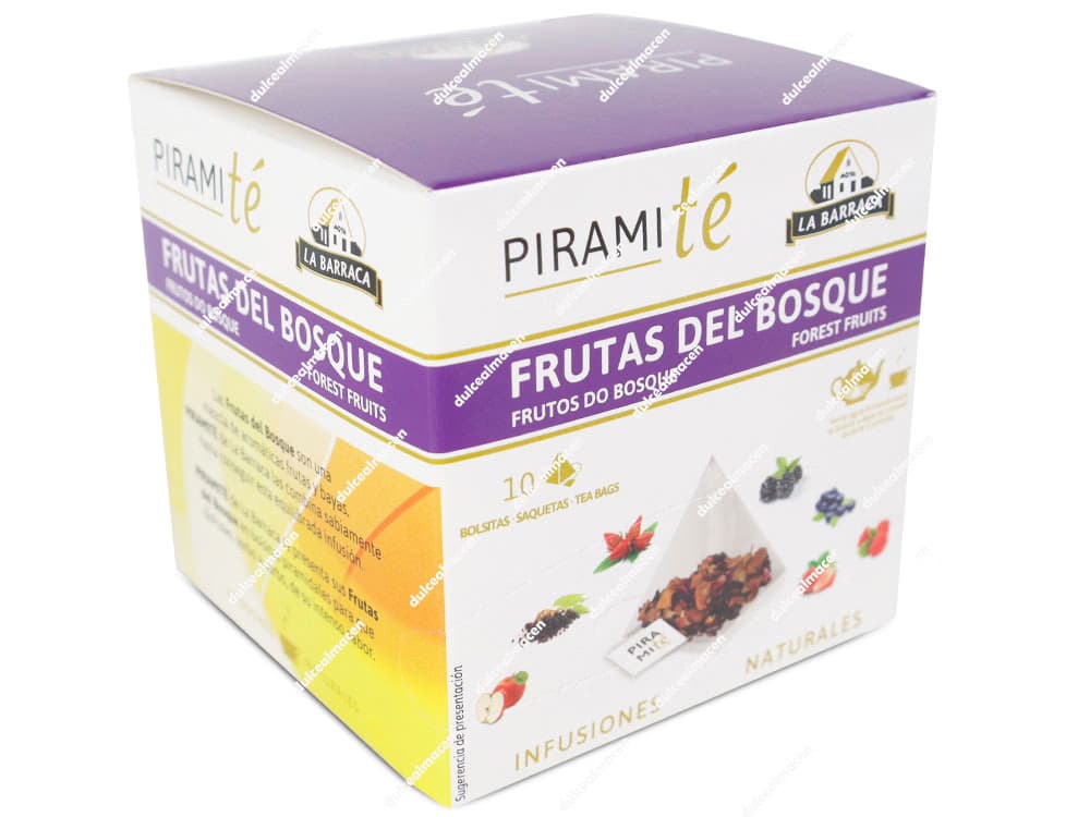 Barraca te frutas del bosque 10 bolsitas