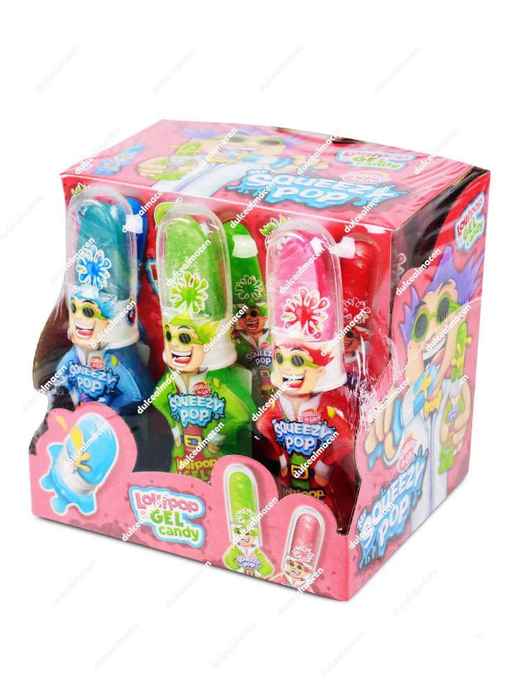 Bee squezzy pop 12 uds