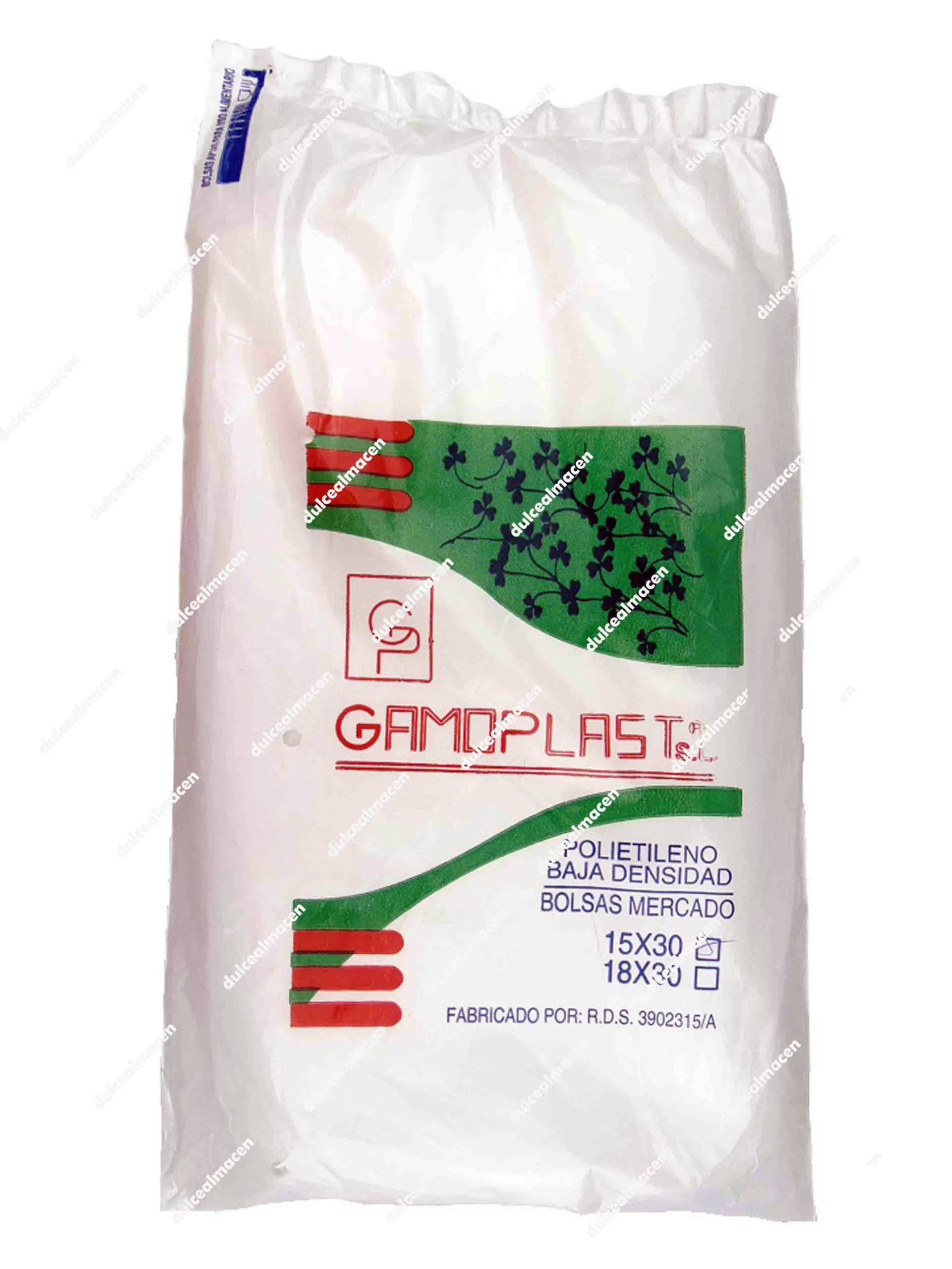 Bolsa 15 x 30 1 kg transparente