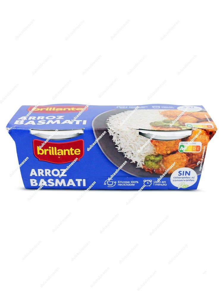 Brillante Arroz Basmati 250 gr en Dulcealmacen