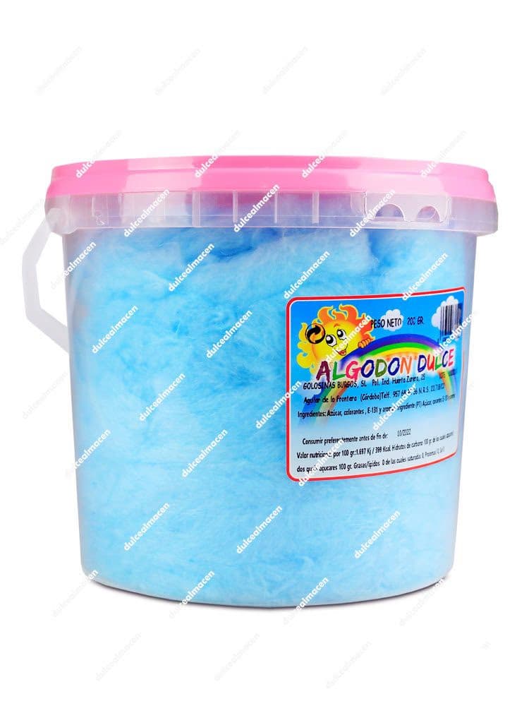 Burgos Algodón de Azúcar Sabor Frambuesa 200 gr