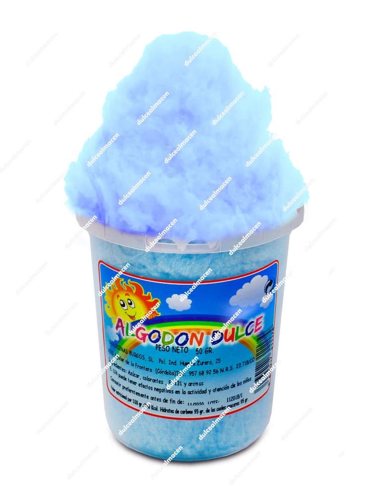 Burgos Algodón de Azúcar Sabor Frambuesa 50 gr
