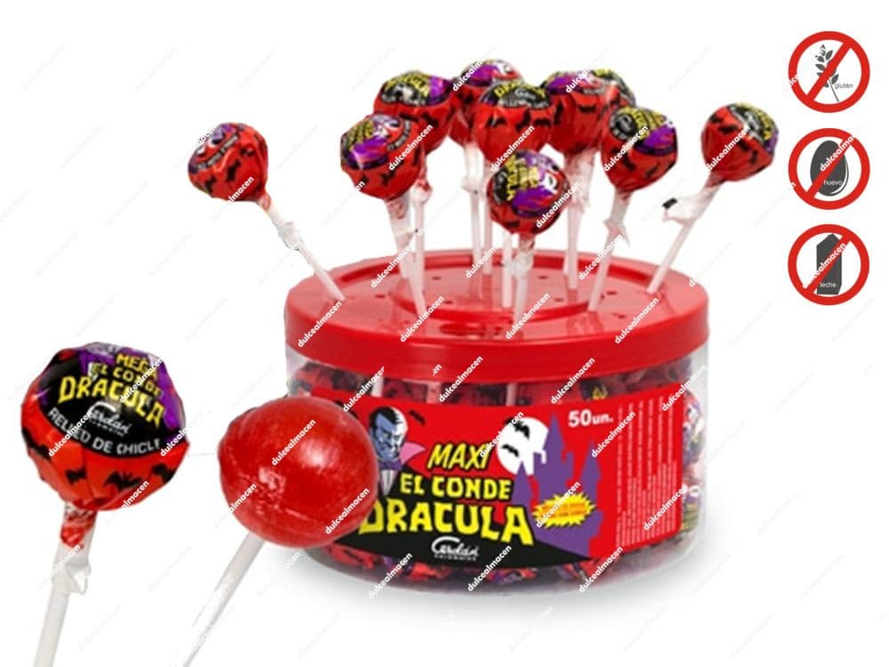 Cerdán Chupa Mega Conde Drácula 45 uds