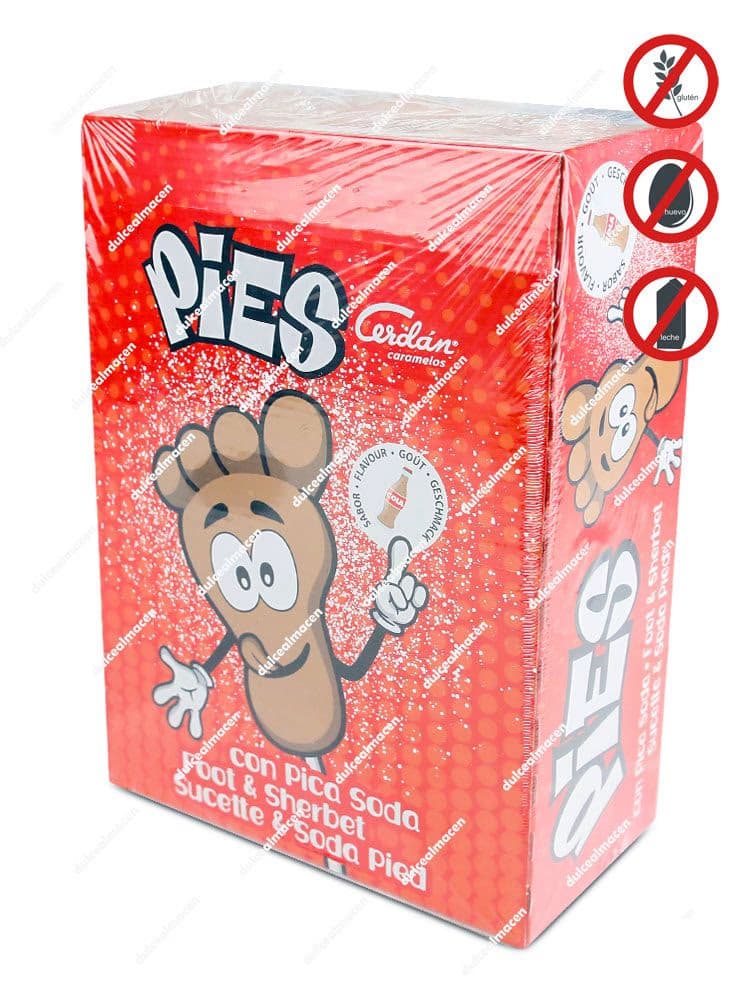 Cerdan Pies Pica Soda Cola 40 uds