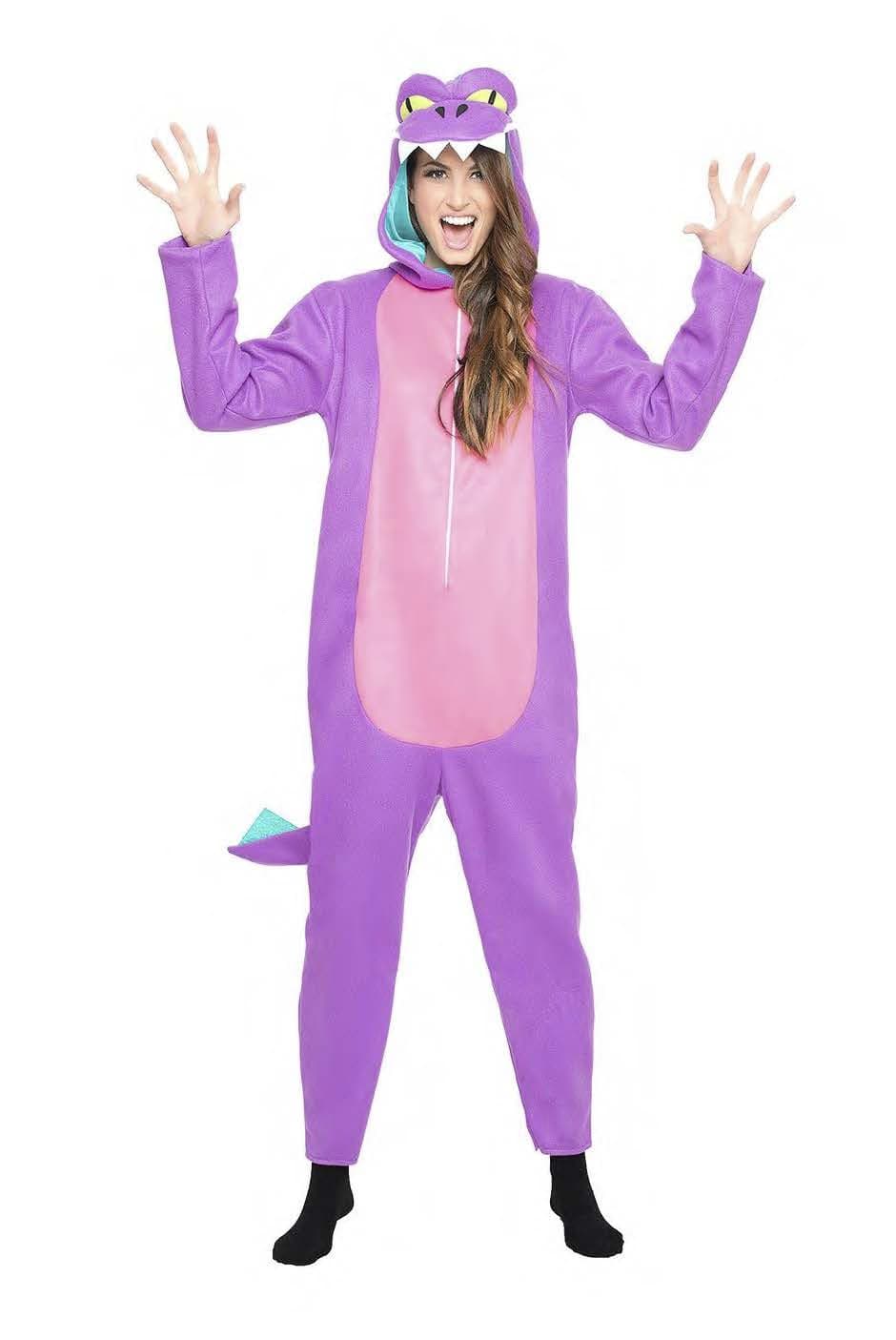 Kimokaweii disfraz  t-m/l dinosaurio morado