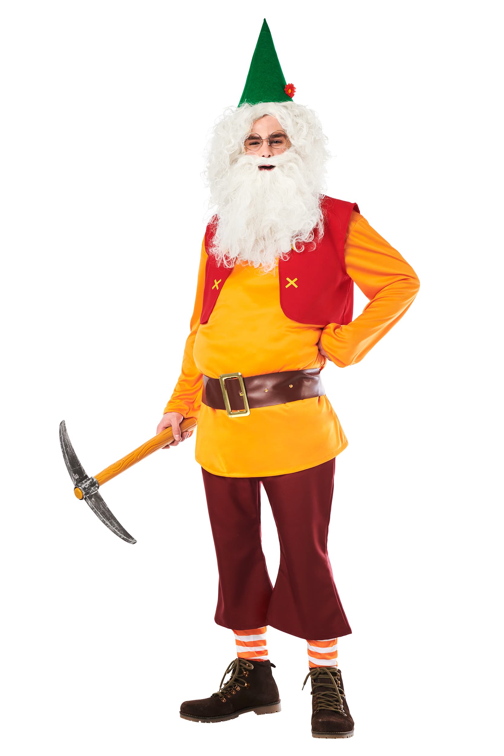 Kimokaweii disfraz  t-m/l enanito naranja