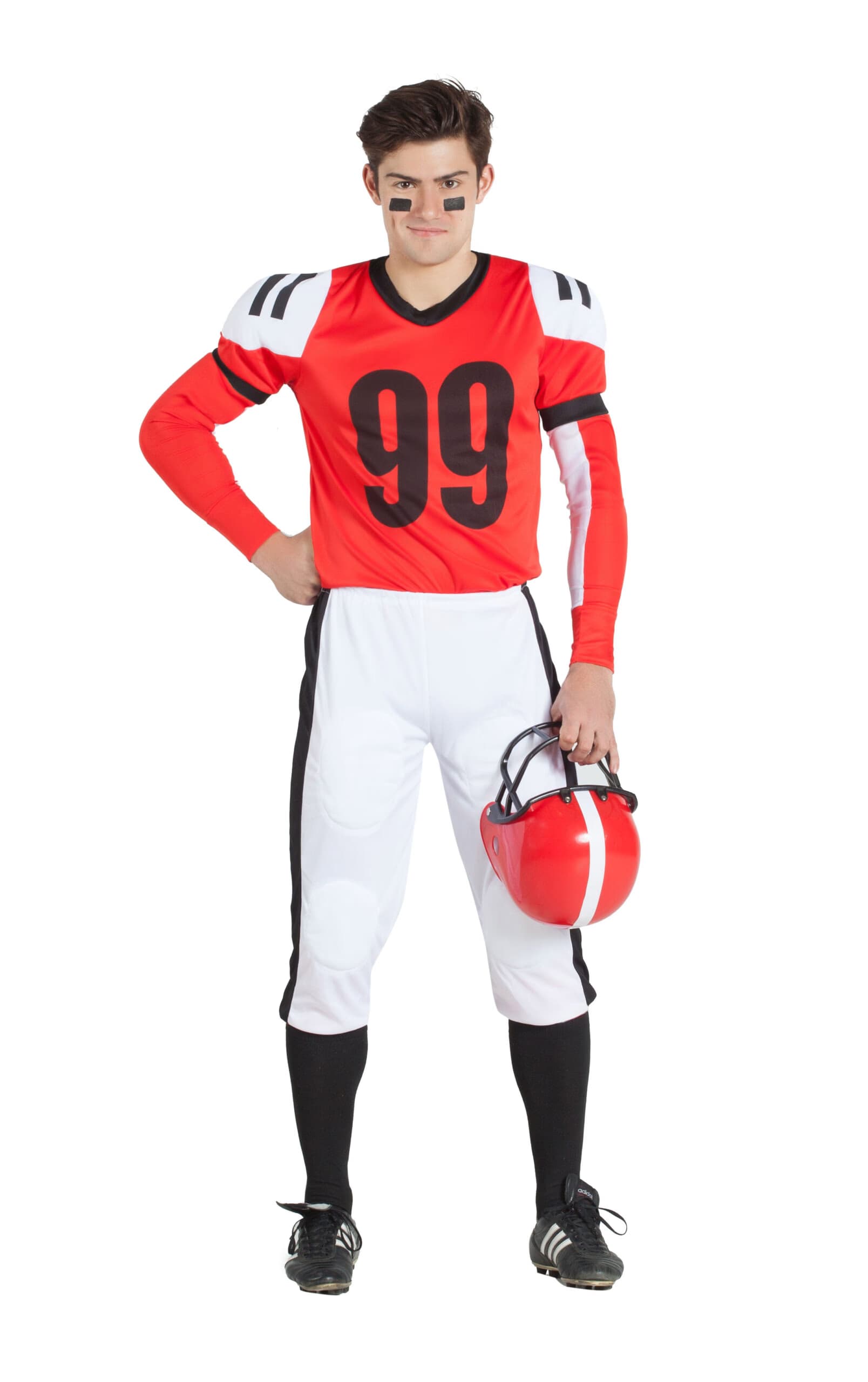Kimokaweii disfraz  t-xs jugador de rugby rojo