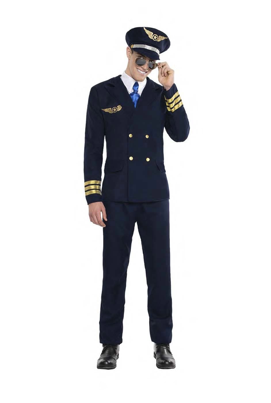 Kimokaweii disfraz  t-s piloto de avion
