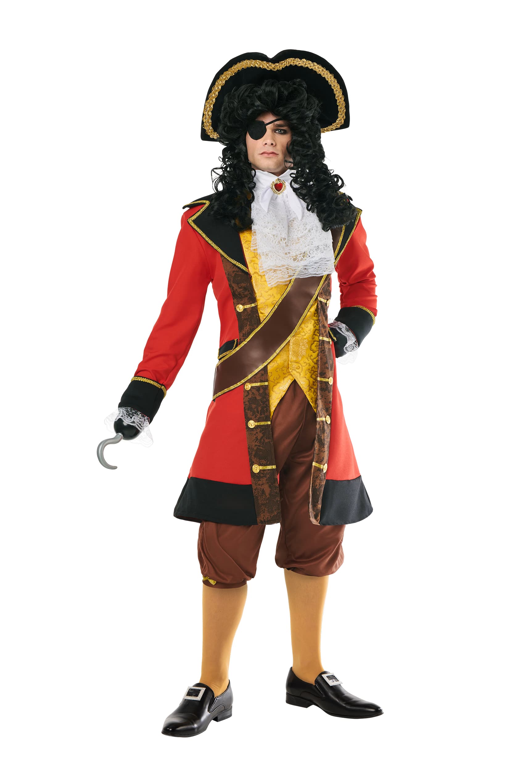 Kimokaweii disfraz  t-m/l pirata  capitan hook