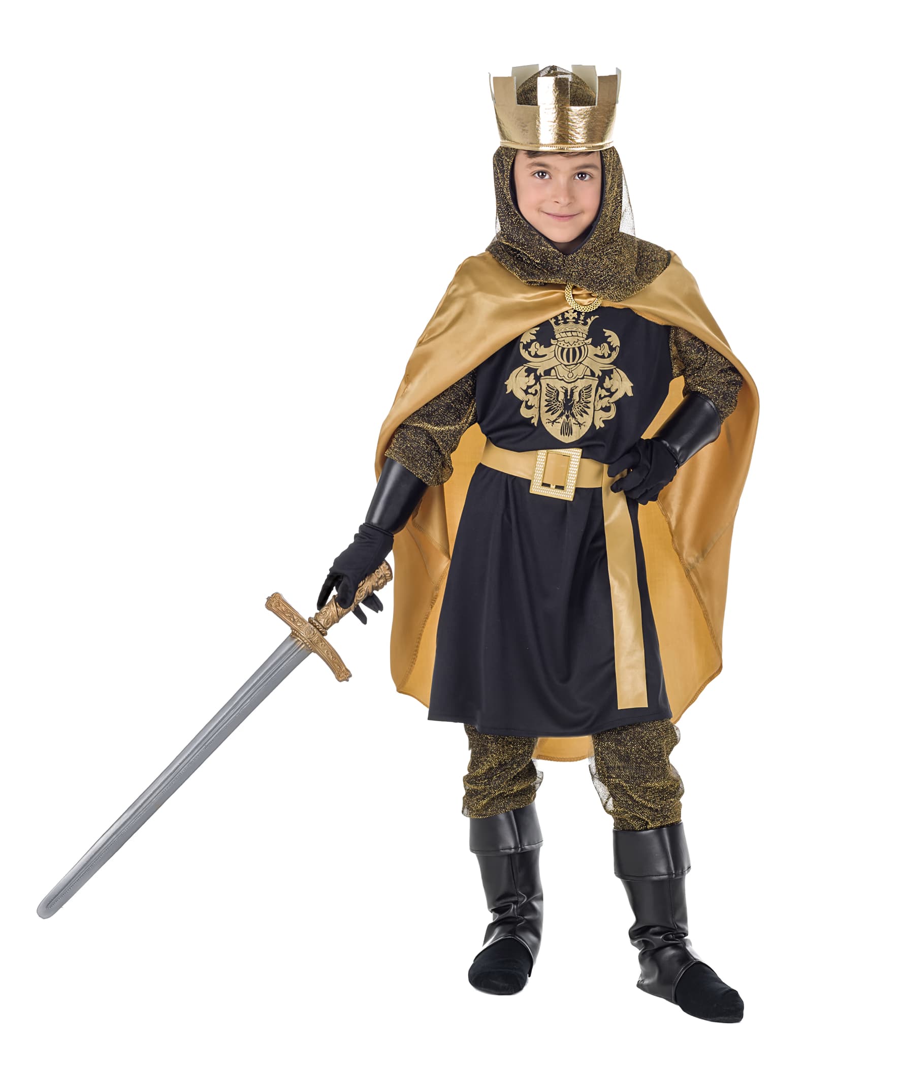 Kimokaweii disfraz  3-4 rey medieval