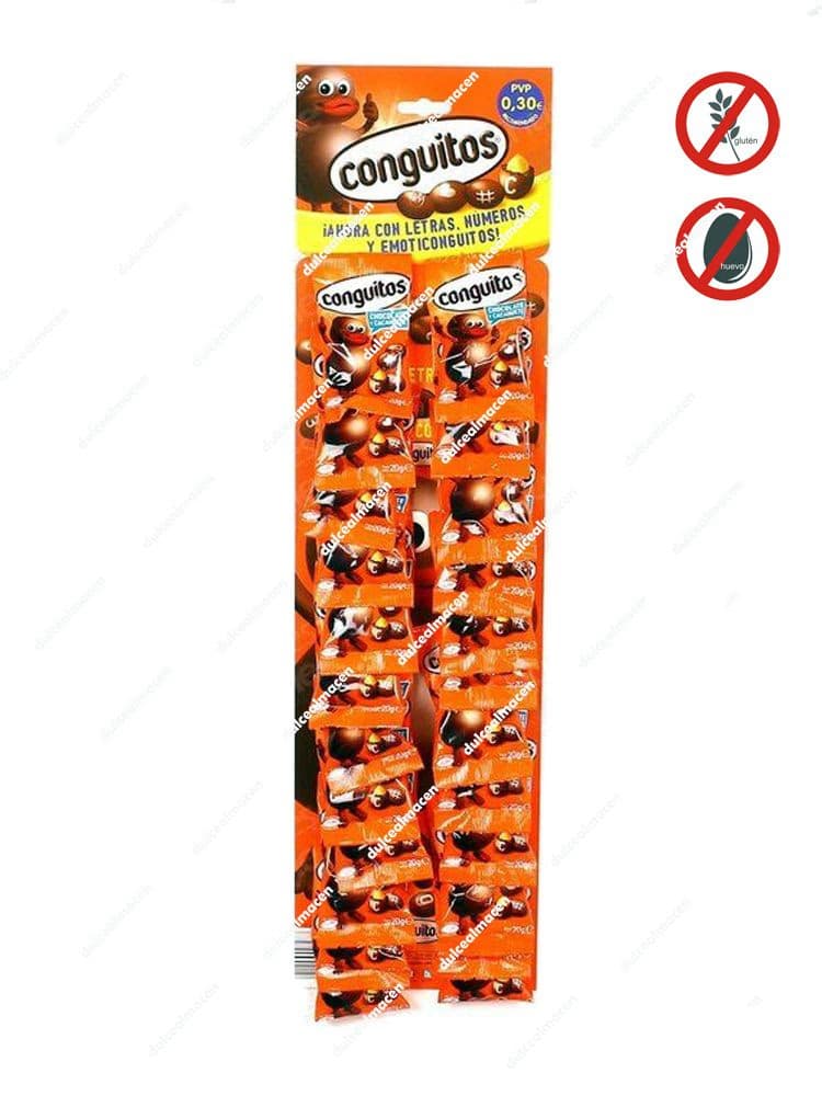 Conguito Chocolate Negro Panoplia 24 uds