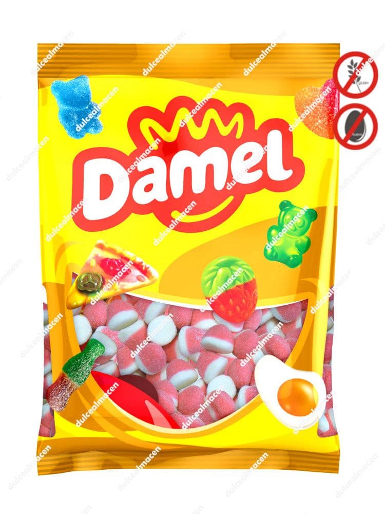 Damel Besos Fresa 250U