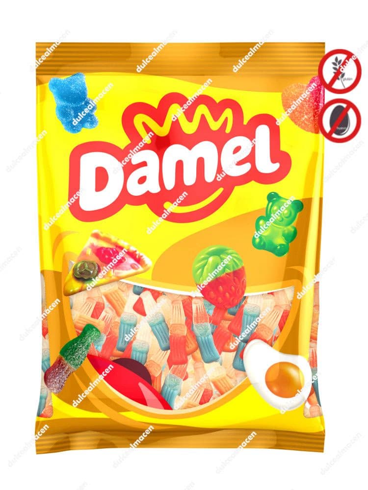 Damel Botellas Frutales 250U