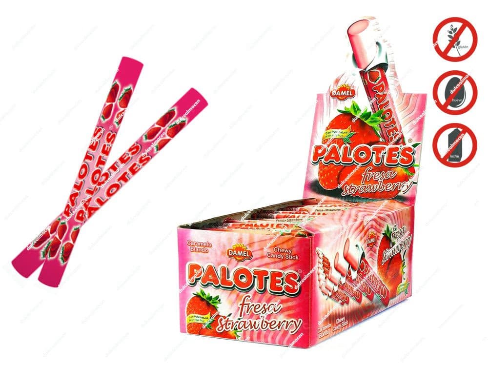 Damel Palotes Fresa 200 uds