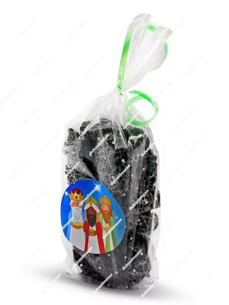 Carbón Dulce Gourmet 110g | Diseño Negro