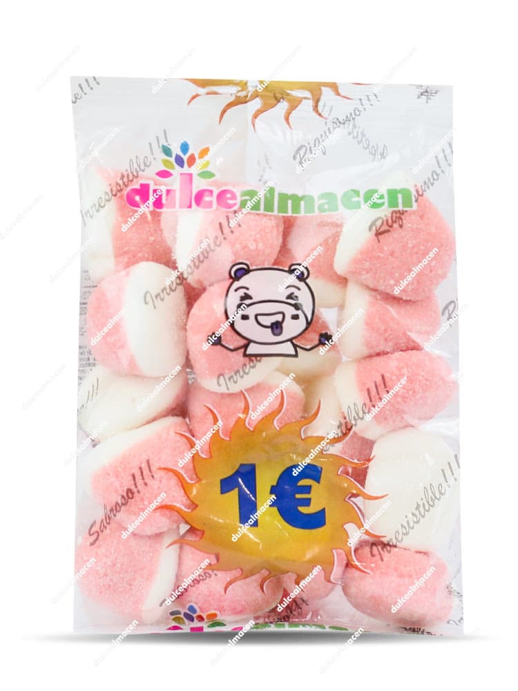 Dulcealmacen Besos Fresa PVP 1