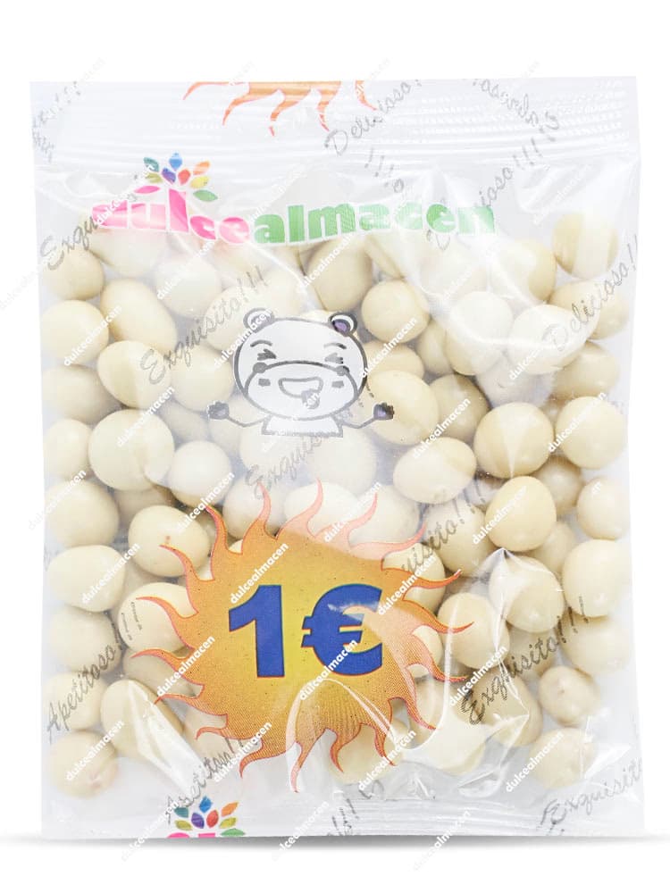 Bolsa de Conguitos Chocolate Blanco PVP 1 euro en Dulcealmacen