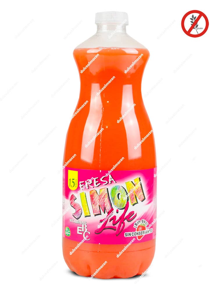 Simón Life fresa 1.5 litros