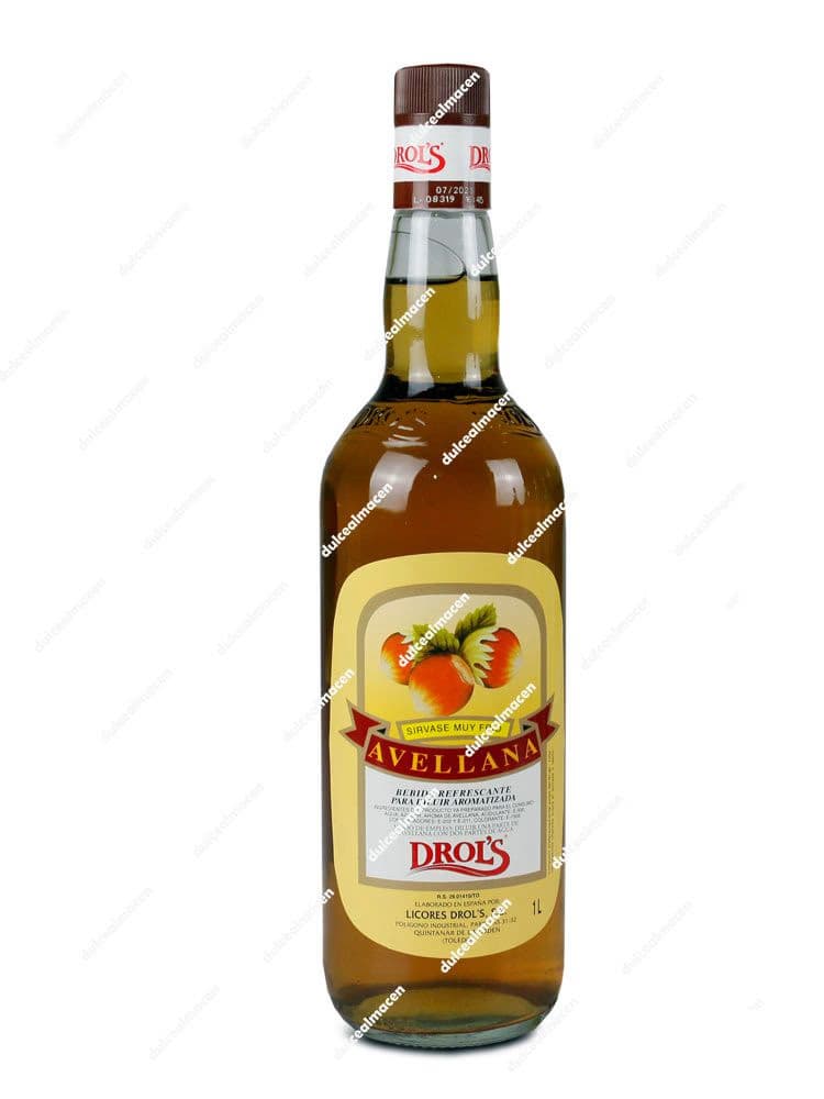 Drols Licor de Avellana Sin Alcohol 1 L