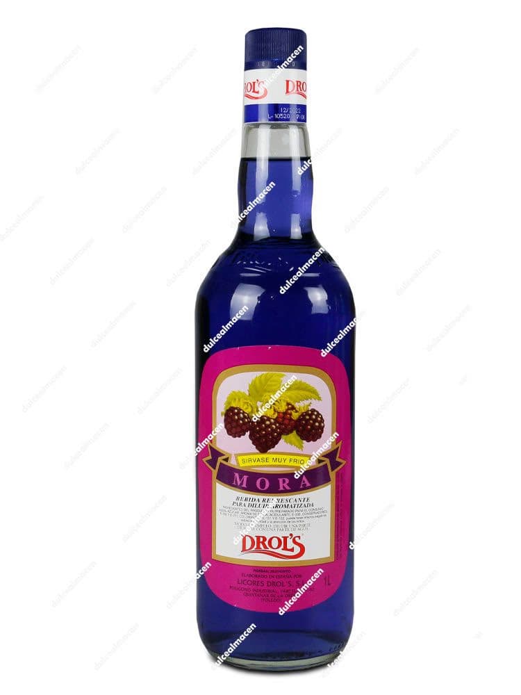 Drols Licor de Mora Sin Alcohol 1 L
