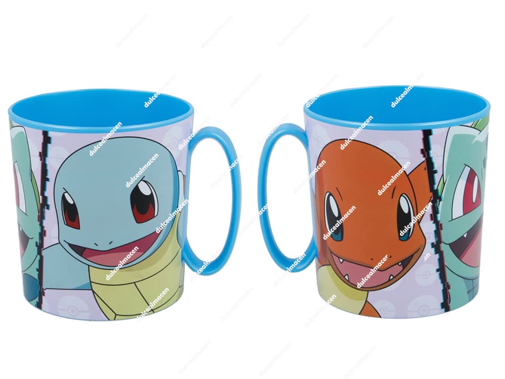 Taza infantil de plástico para microondas Pokémon Distorsión 390ml - Dulcealmacen