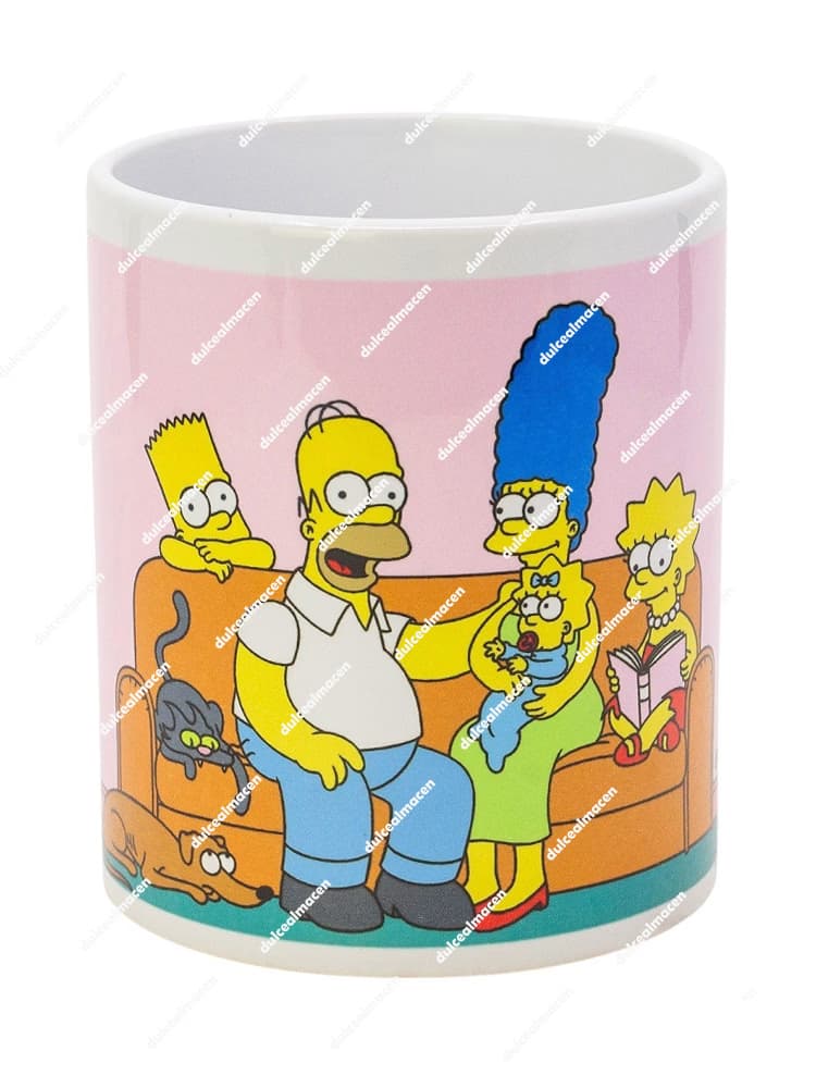 Taza de Cerámica The Simpsons Family de 325ml marca Stor en Dulcealmacen