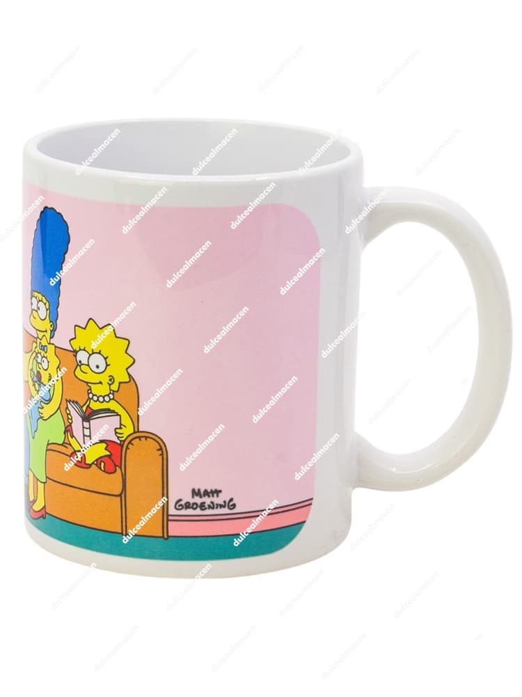 Taza de Cerámica The Simpsons Family de 325ml marca Stor en Dulcealmacen