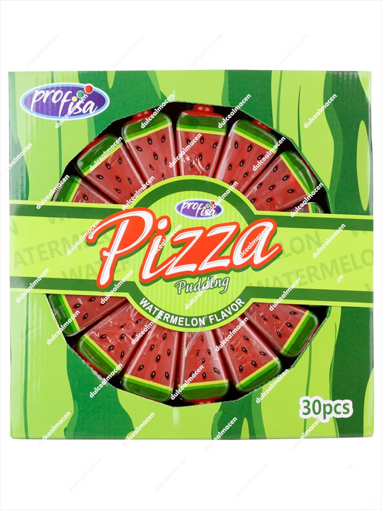 Gominolas Profisa Pizza Sandía 30 unidades en Dulcealmacen