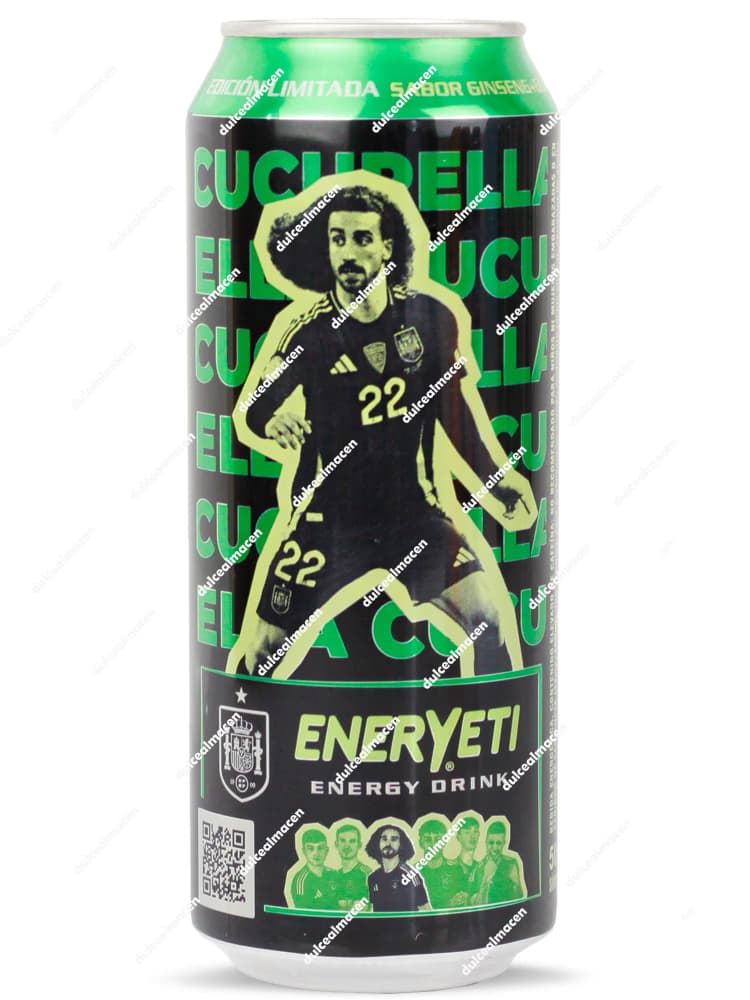 Eneryeti Atomyc 500ml - Bebida Energética Ginseng & Guaraná | Edición Limitada Cucurella