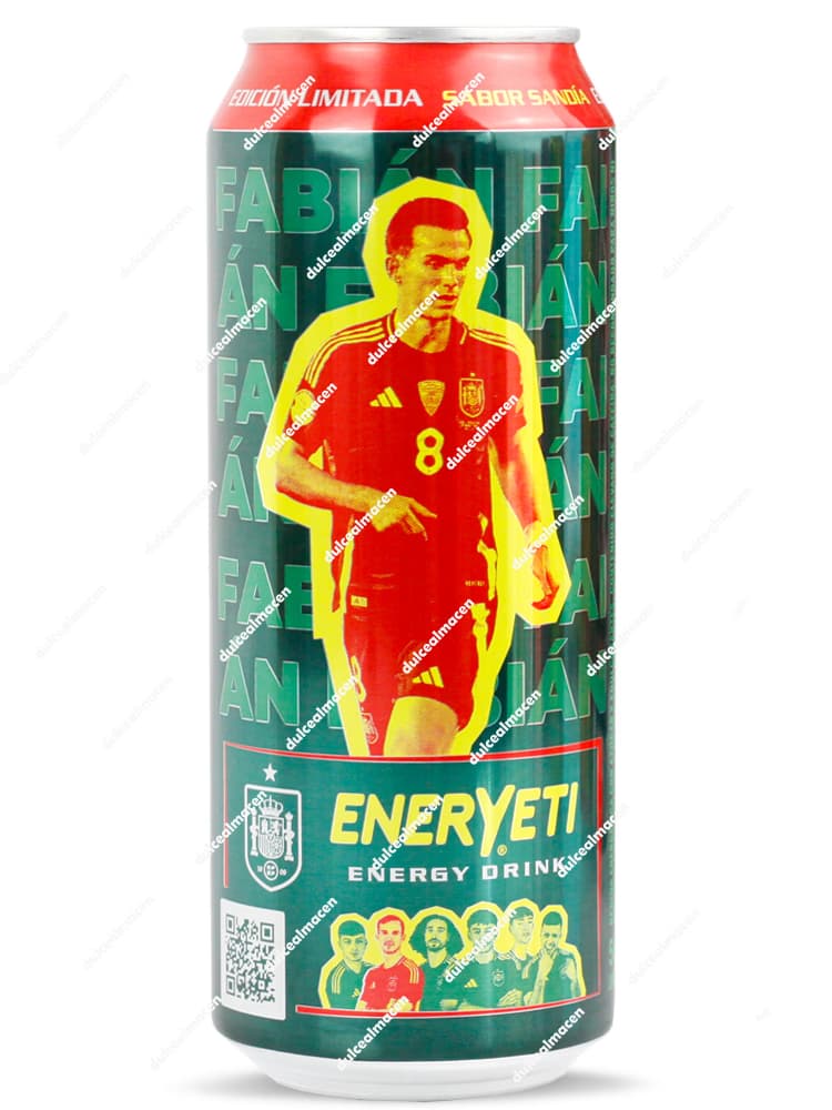 Bebida Energética Eneryeti Splash Sandía 500ml | Edición Limitada Fabián