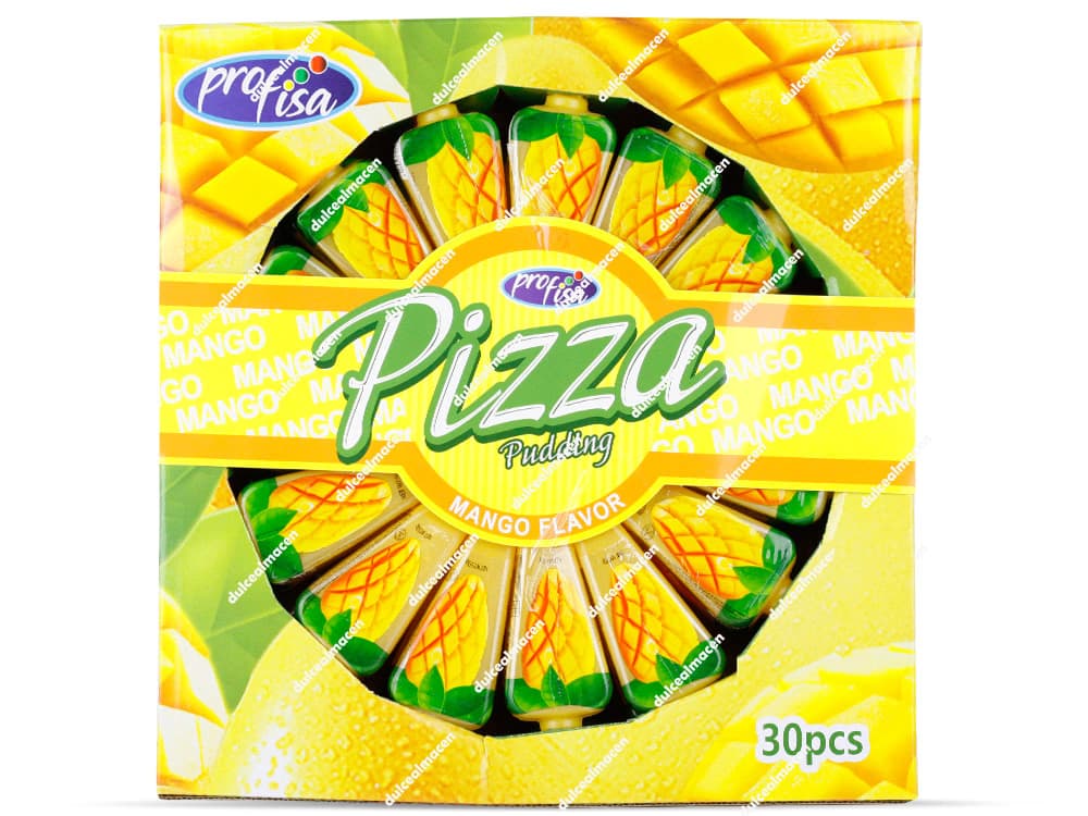 Pizza Gominolas sabor Mango Profisa Caja 30 uds