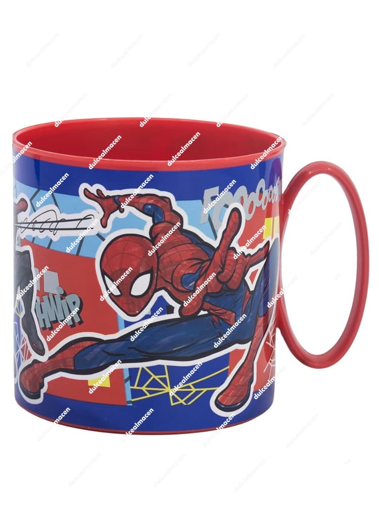 Taza Micro Spiderman Mob Rules 390ml marca Stor en Dulcealmacen