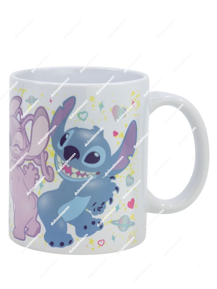 Taza Cerámica Stitch Shake It 325ml oficial Disney en Dulcealmacen