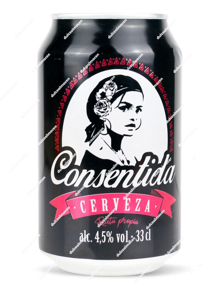 Cerveza Consentida Pale Lager - Cerveza Artesana Premium | Lata de 33 cl