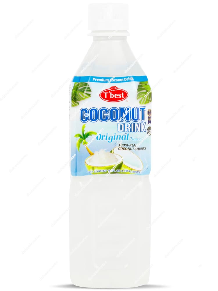 Agua de Coco T'best 500ml - Hidratación Natural y Refrescante