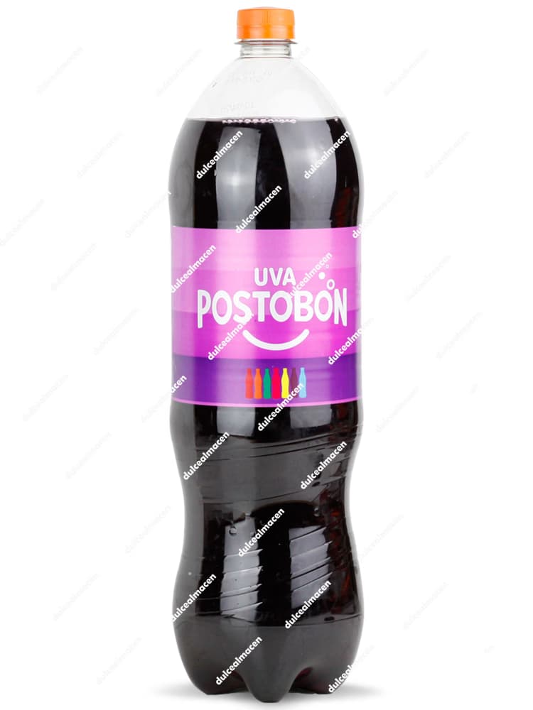 Refresco Postobón Sabor Uva 2L | Auténtica Bebida de Fruta Colombiana Formato Familiar
