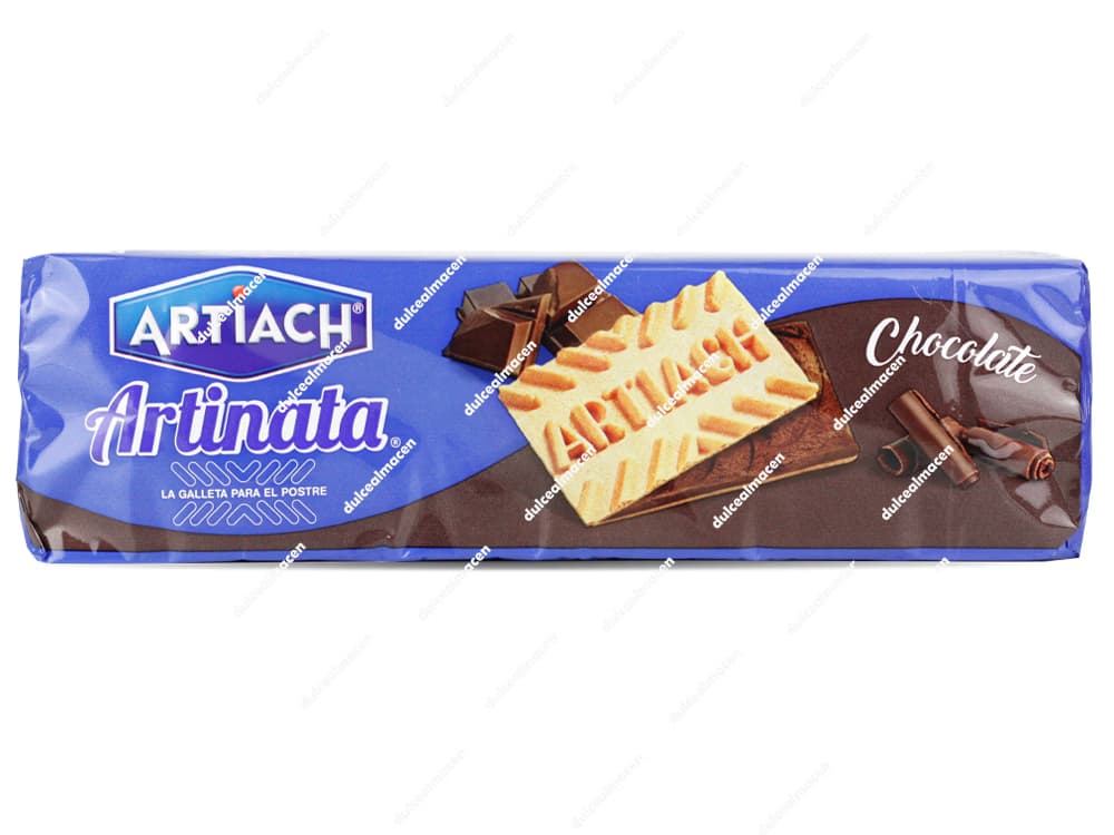 Artiach Artinata Chocolate 210g | Deliciosos Barquillos Crujientes Rellenos de Crema de Chocolate