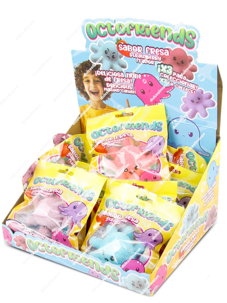 Octofriends Sabor Fresa 12 uds