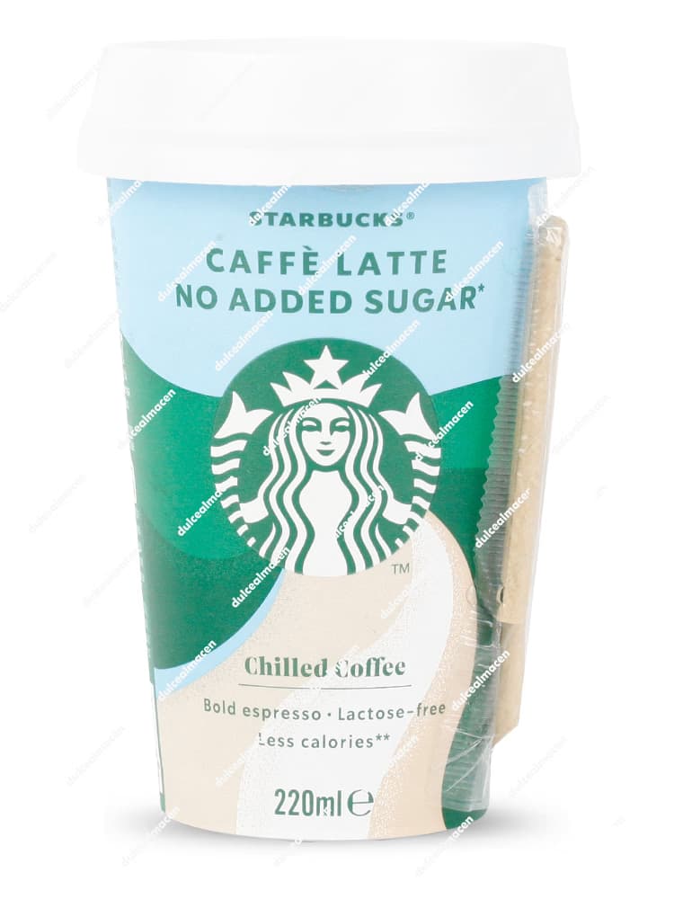 Starbucks Caffé Latte Sin Azúcar 220 ml