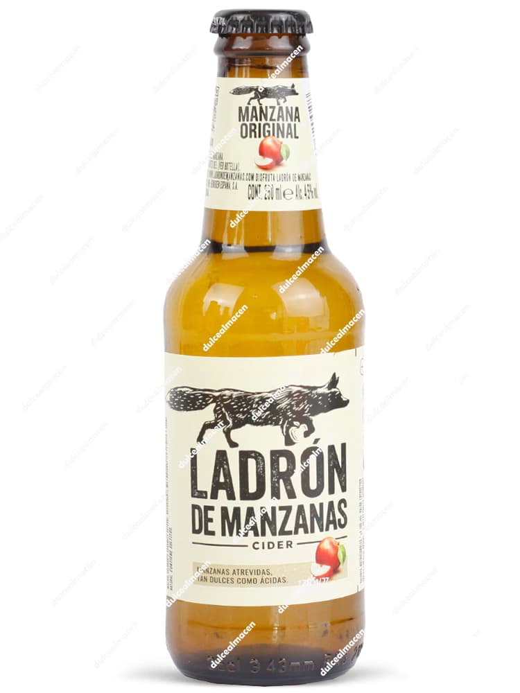 Ladrón de Manzanas Sidra Botellín 25 cl
