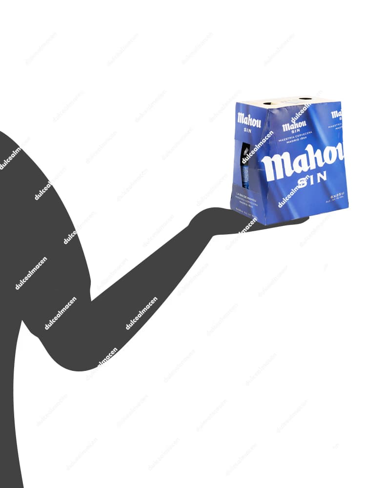 Mahou Sin Alcohol 0% Botellín 25cl Pack 6 uds