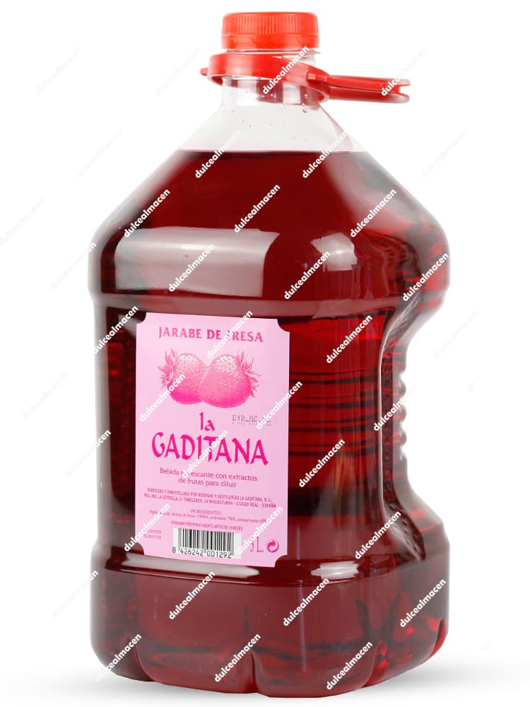 La Gaditana Jarabe de Fresa 3L