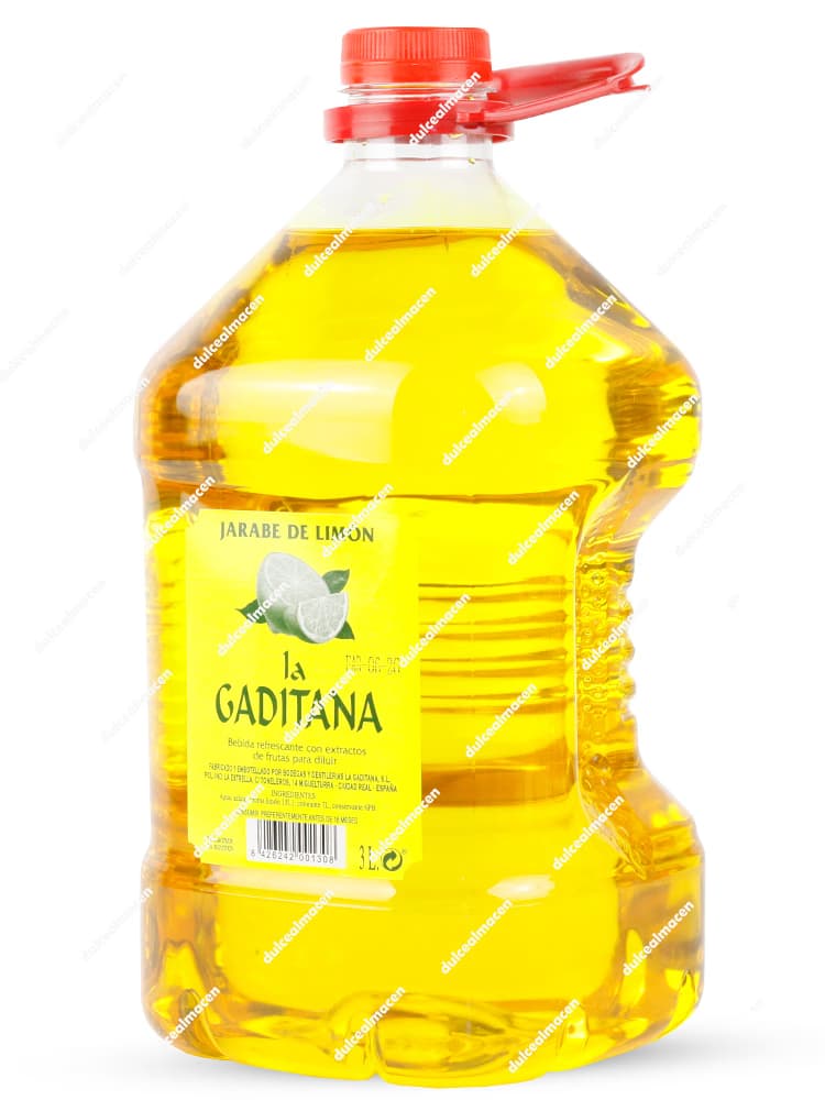 La Gaditana Jarabe de Limón 3L