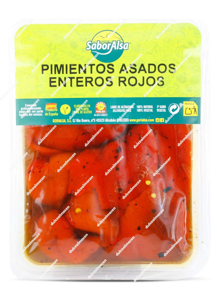 SaborAlsa Pimientos Asados Rojos 500 gr